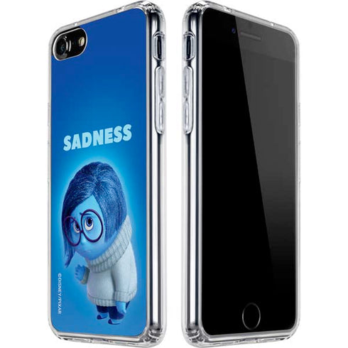 Disney Inside Out Sadness Portrait iPhone SE (2nd & 3rd Gen) Clear Case