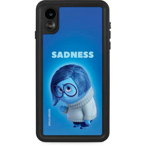 Disney Inside Out Sadness Portrait iPhone XR Waterproof Case