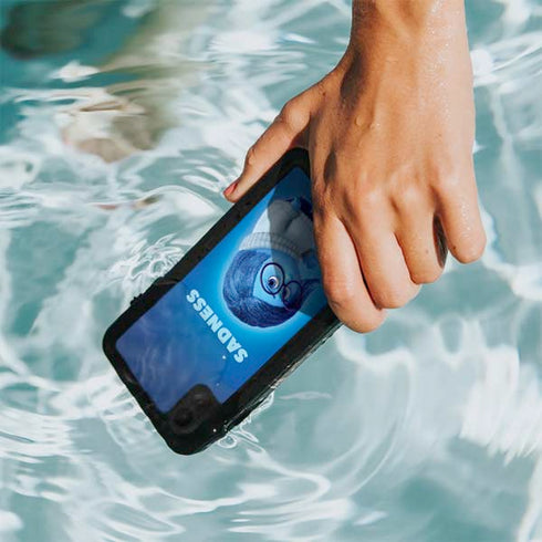 Disney Inside Out Sadness Portrait iPhone XR Waterproof Case