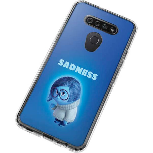 Disney Inside Out Sadness Portrait LG K51/Q51 Clear Case