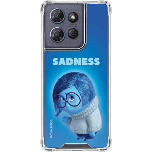 Disney Inside Out Sadness Portrait Moto G Power 5G (2025) Clear Case