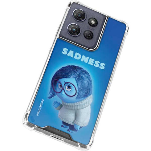 Disney Inside Out Sadness Portrait Moto G Power 5G (2025) Clear Case