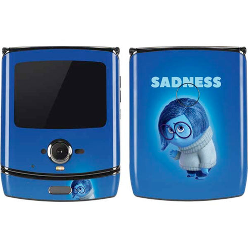 Disney Inside Out Sadness Portrait Motorola RAZR Skin