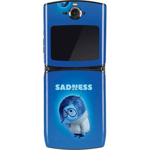 Disney Inside Out Sadness Portrait Motorola RAZR Skin