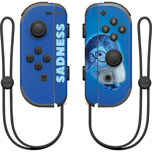 Disney Inside Out Sadness Portrait Nintendo Skins