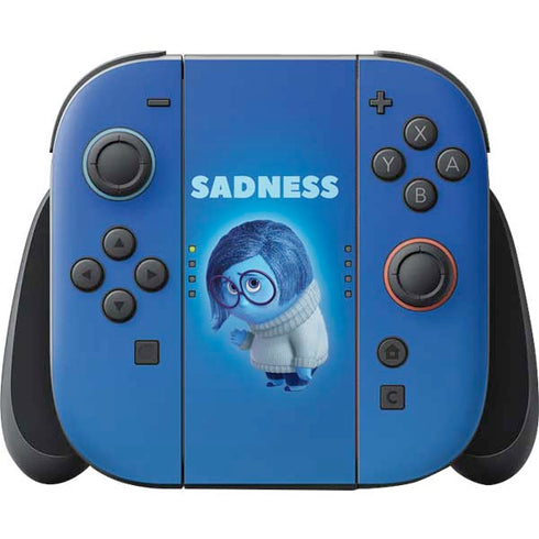 Disney Inside Out Sadness Portrait Nintendo Skins