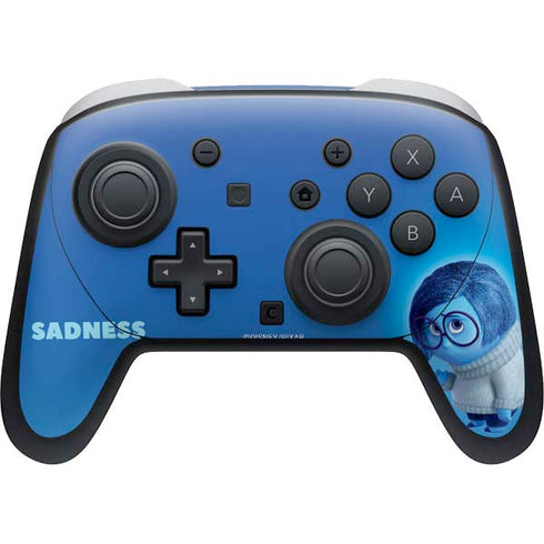 Disney Inside Out Sadness Portrait Nintendo Skins