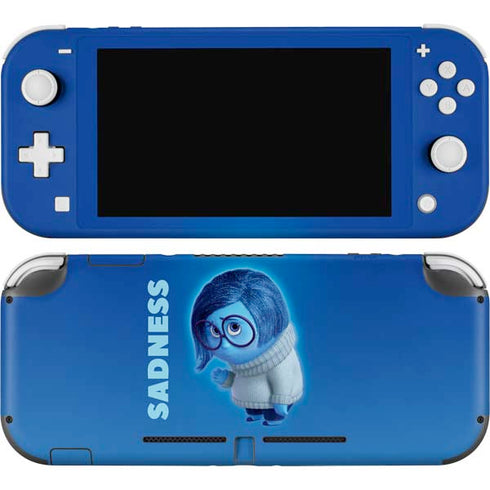 Disney Inside Out Sadness Portrait Nintendo Skins