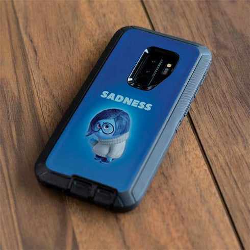 Disney Inside Out Sadness Portrait Otterbox Defender Galaxy Skin