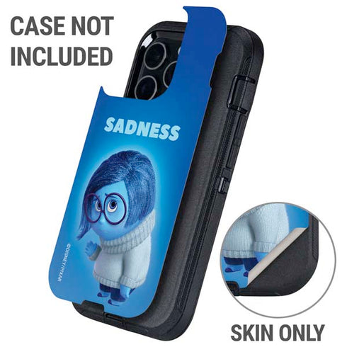 Disney Inside Out Sadness Portrait Otterbox Defender iPhone Skin