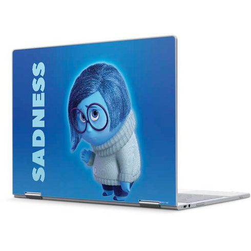 Disney Inside Out Sadness Portrait Pixelbook Skin