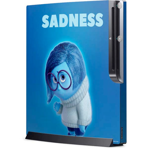 Disney Inside Out Sadness Portrait Playstation 3 & PS3 Slim Skin