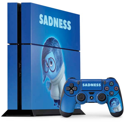 Disney Inside Out Sadness Portrait PlayStation PS4 Skins