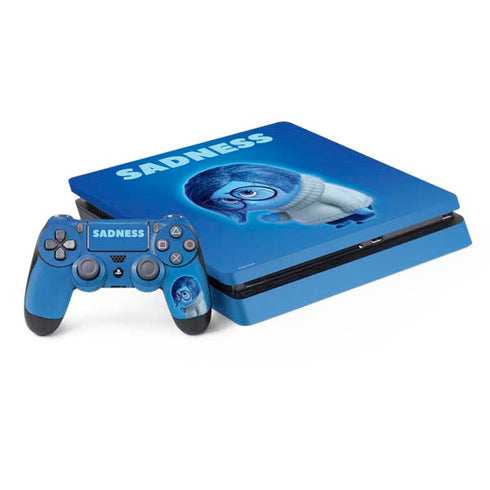 Disney Inside Out Sadness Portrait PlayStation PS4 Skins
