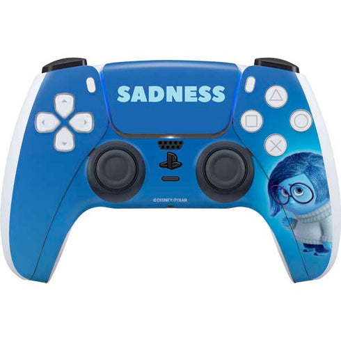 Disney Inside Out Sadness Portrait PlayStation PS5 Skins