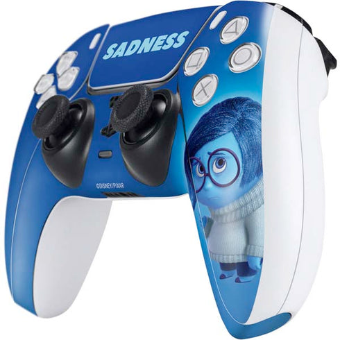 Disney Inside Out Sadness Portrait PS5 Controller Skin