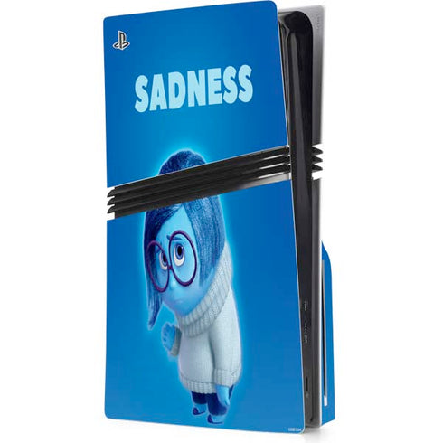Disney Inside Out Sadness Portrait PlayStation PS5 Skins