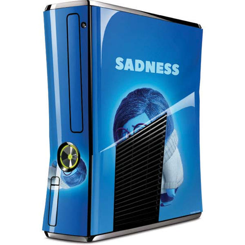 Disney Inside Out Sadness Portrait Xbox 360 Slim (2010) Skin