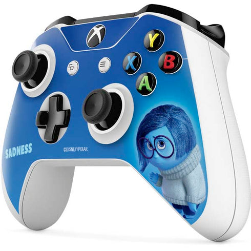 Disney Inside Out Sadness Portrait Xbox One S All-Digital Edition Bundle Skin