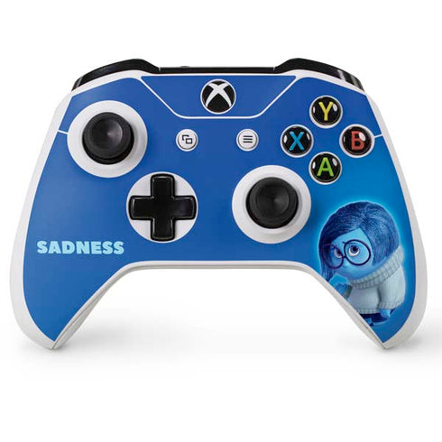 Disney Inside Out Sadness Portrait Xbox One S Controller Skin