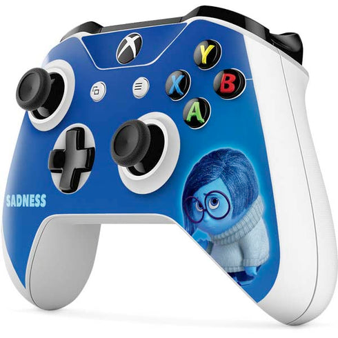 Disney Inside Out Sadness Portrait Xbox One X Controller Skin