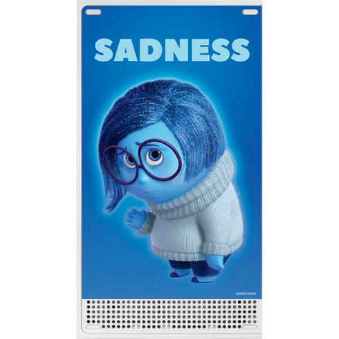 Disney Inside Out Sadness Portrait Xbox Series S Console Skin