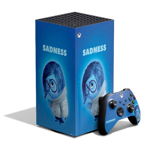 Disney Inside Out Sadness Portrait XBox Series X Digital Edition Bundle Skin