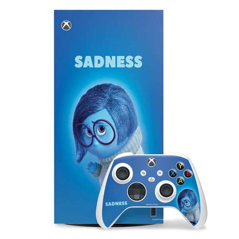 Disney Inside Out Sadness Portrait Xbox Series X Skins