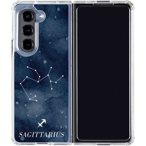 Sagittarius Constellation Galaxy Z Fold5 5G Clear Case