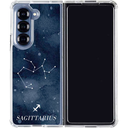 Sagittarius Constellation Galaxy Z Fold6 Clear Case
