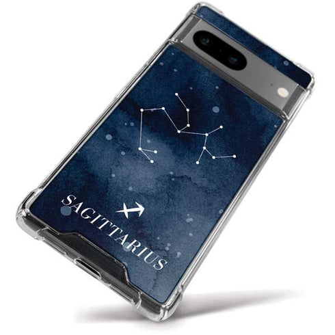 Sagittarius Constellation Google Pixel 8a Clear Case