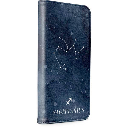 Sagittarius Constellation iPhone 15 Plus Folio Case