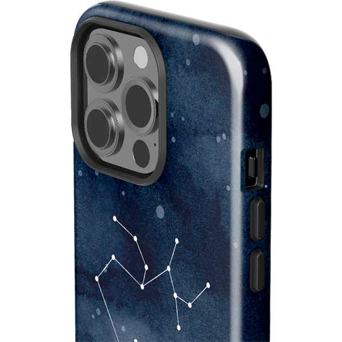 Sagittarius Constellation iPhone 15 Pro Impact Case