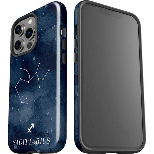 Sagittarius Constellation iPhone 15 Pro Impact Case