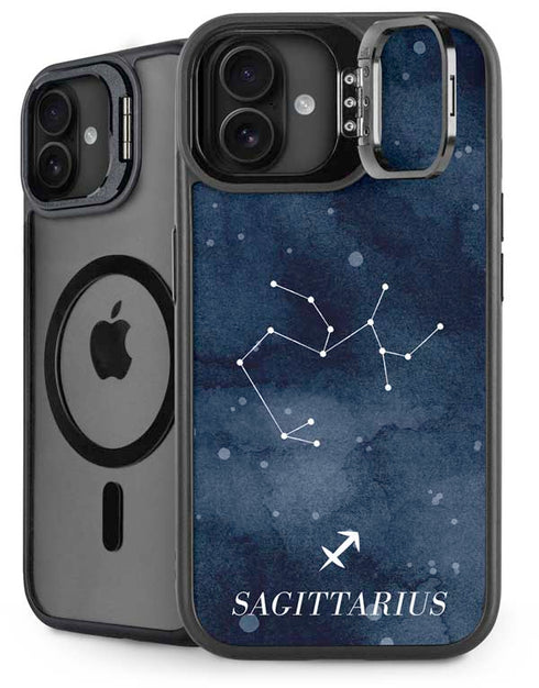 Sagittarius Constellation iPhone 16 Plus Kickstand Case