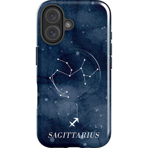 Sagittarius Constellation iPhone 16 Plus Magsafe Impact Case