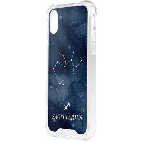 Sagittarius Constellation iPhone XS Clear Case