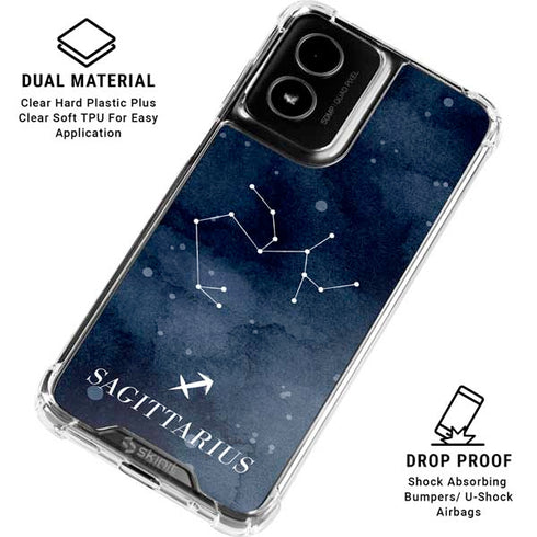 Sagittarius Constellation Moto G Power 5G (2024) Clear Case