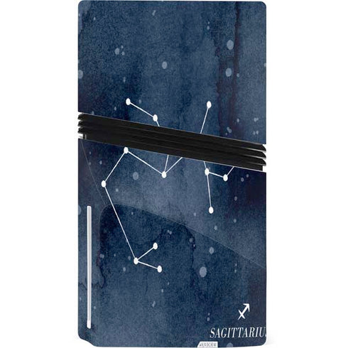 Sagittarius Constellation PS5 Pro Disk Console Skin