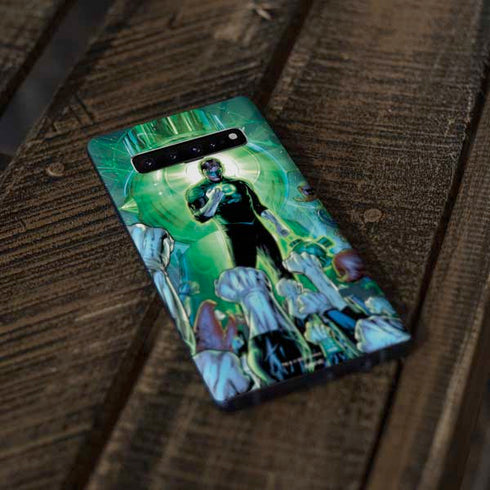 DC Comics Green Lantern Dark Days Cover #4 New 52 Art by Billy Tan Galaxy S10 Plus Skin