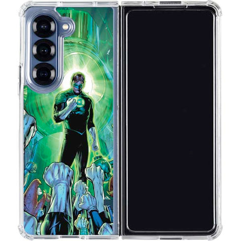 DC Comics Green Lantern Dark Days Cover #4 New 52 Art by Billy Tan Galaxy Z Fold6 Clear Case