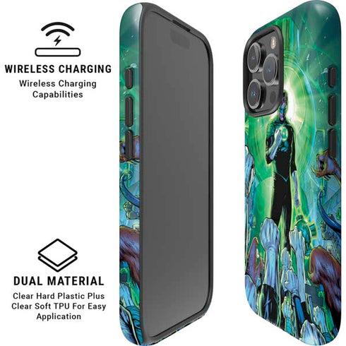 DC Comics Green Lantern Dark Days Cover #4 New 52 Art by Billy Tan iPhone 16 Pro Magsafe Impact Case