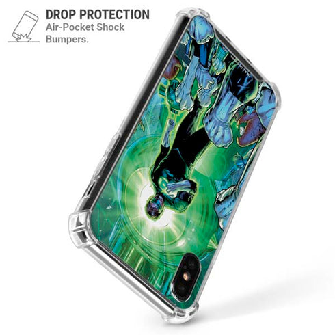 DC Comics Green Lantern Dark Days Cover #4 New 52 Art by Billy Tan iPhone X/XS Clear Case
