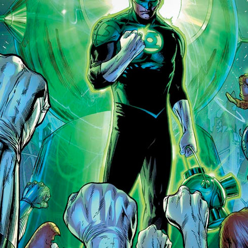 DC Comics Green Lantern Dark Days Cover #4 New 52 Art by Billy Tan iPhone XS Max Skin