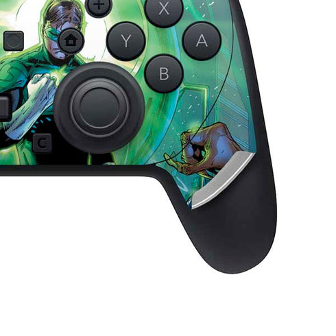 DC Comics Green Lantern Dark Days Cover #4 New 52 Art by Billy Tan Nintendo Switch 2 (2025) Pro Controller Skin