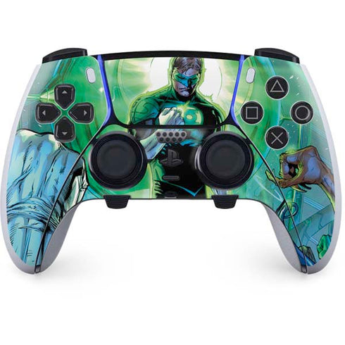 DC Comics Green Lantern Dark Days Cover #4 New 52 Art by Billy Tan PS5 DualSense Edge Pro Controller Skin