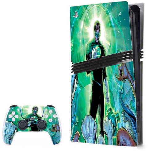 DC Comics Green Lantern Dark Days Cover #4 New 52 Art by Billy Tan PS5 Pro Bundle Skin