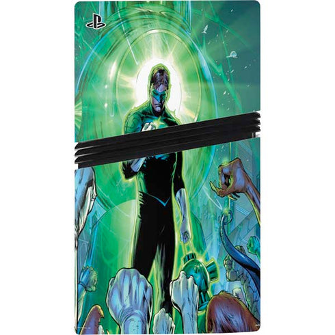 DC Comics Green Lantern Dark Days Cover #4 New 52 Art by Billy Tan PS5 Pro Console Skin