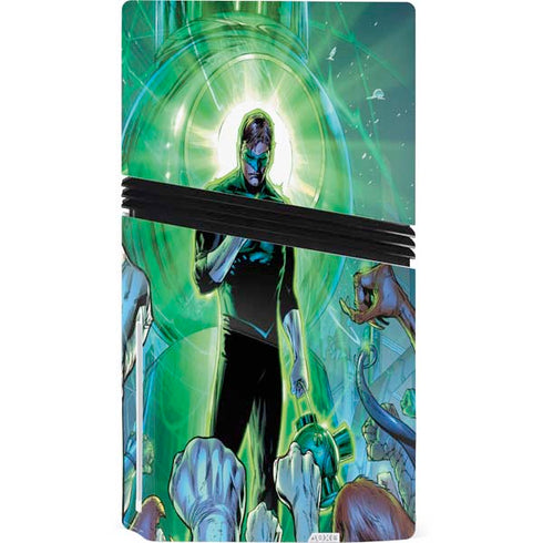 DC Comics Green Lantern Dark Days Cover #4 New 52 Art by Billy Tan PS5 Pro Disk Console Skin
