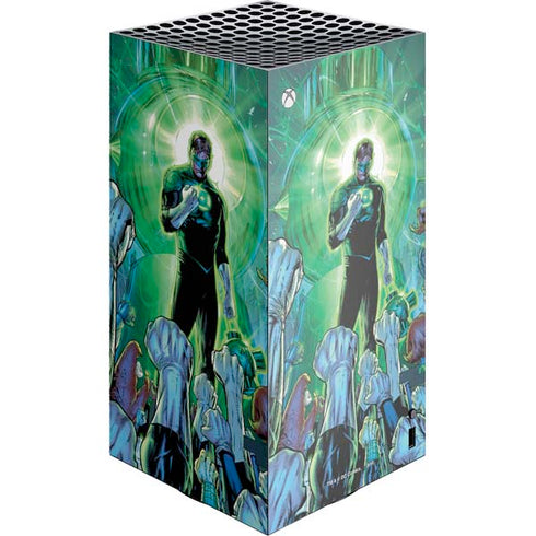 DC Comics Green Lantern Dark Days Cover #4 New 52 Art by Billy Tan XBox Series X Digital Edition Console Skin